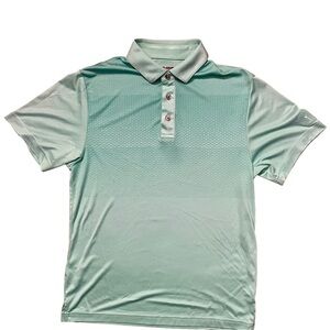 PGA Tour Light Green Polo Shirt Small
